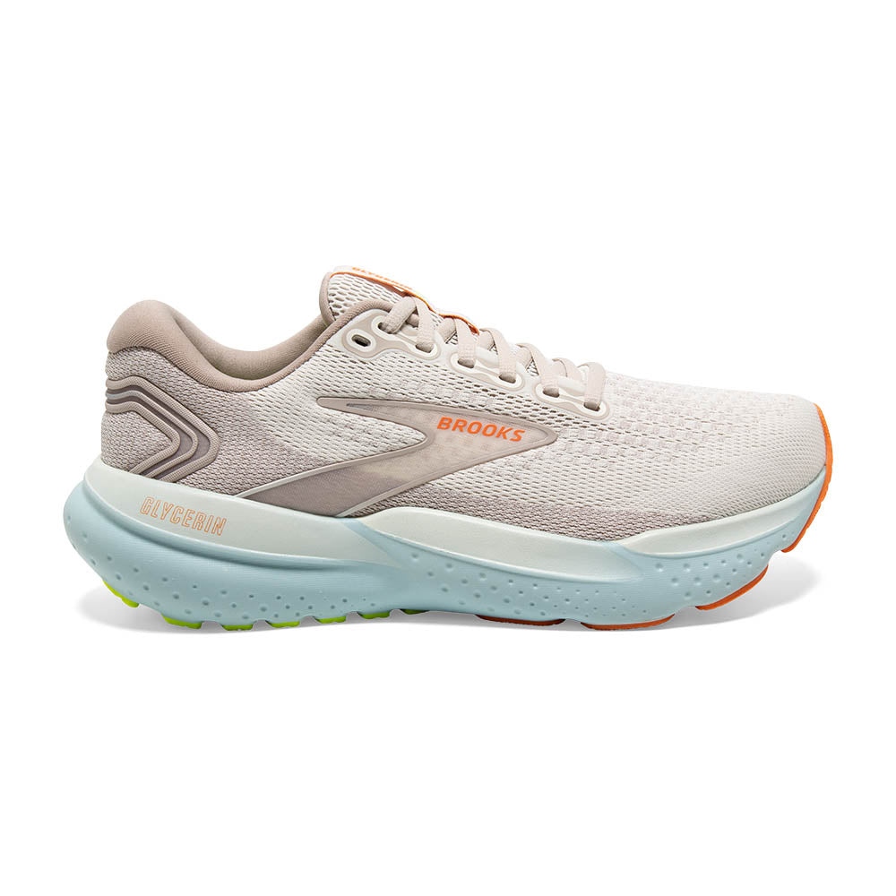 Plush cushioning, meet reliable support. For the Glycerin GTS 21 women's running shoe,&nbsp; Brooks added 2mm more super soft DNA LOFT v3 cushioning for extra plushness, while their innovative GuideRails support system keeps you comfortably in stride. Plus an updated, streamlined upper delivers breathability.