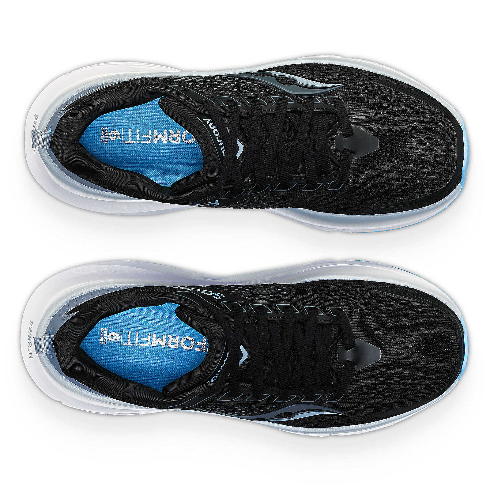 The flared outsole around the heel of teh Guide 17 helps to provide cushion, stability and slows the rate of pronation